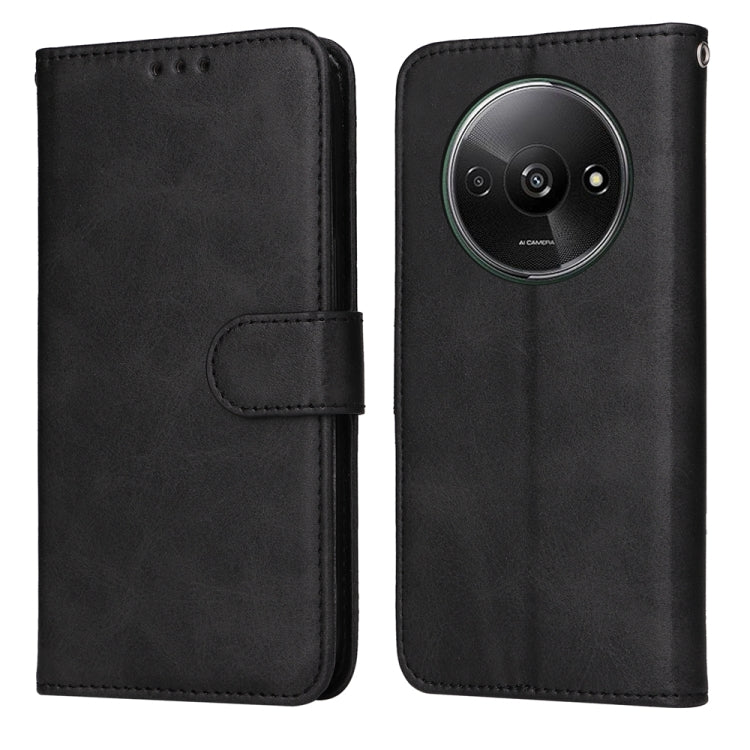 Classic Calf Texture Flip Leather Phone Case, For Xiaomi Poco F6, For Xiaomi Redmi A3, For Xiaomi Redmi Note13 Pro 4G Global/Poco M6 Pro 4G, For Xiaomi Redmi Note13 4G