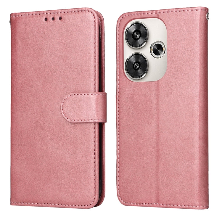 Classic Calf Texture Flip Leather Phone Case, For Xiaomi Poco F6, For Xiaomi Redmi A3, For Xiaomi Redmi Note13 Pro 4G Global/Poco M6 Pro 4G, For Xiaomi Redmi Note13 4G