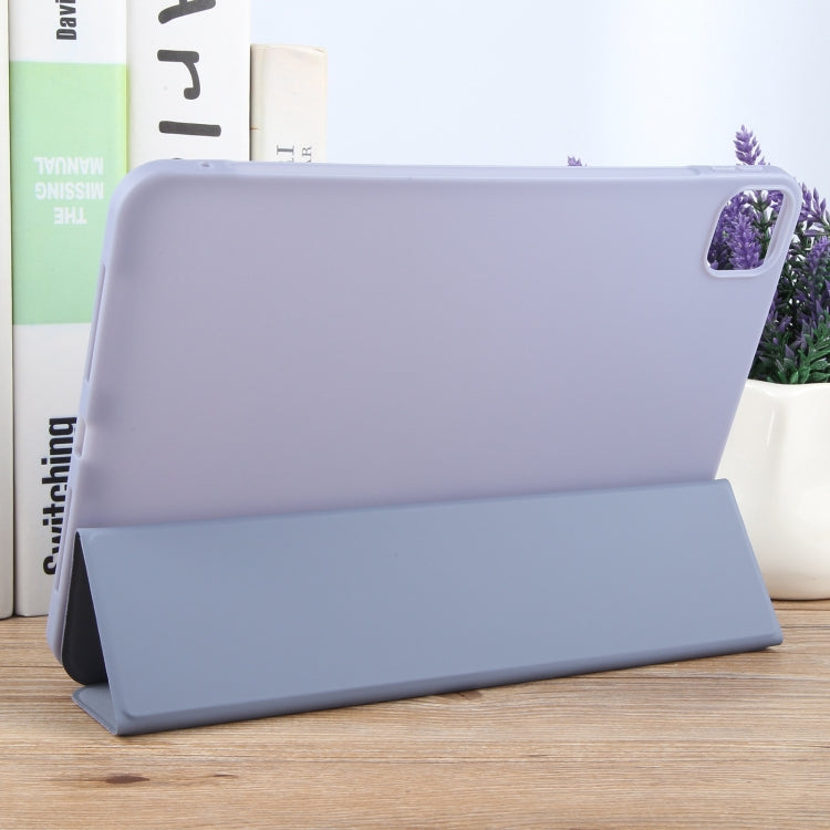 GEBEI 3-folding Holder Shockproof Flip Leather Tablet Case, For iPad Air 13 2026 / 2025 / 2024, For iPad Air 11 2026 / 2025 / 2024, For iPad Pro 13 2025 / 2024