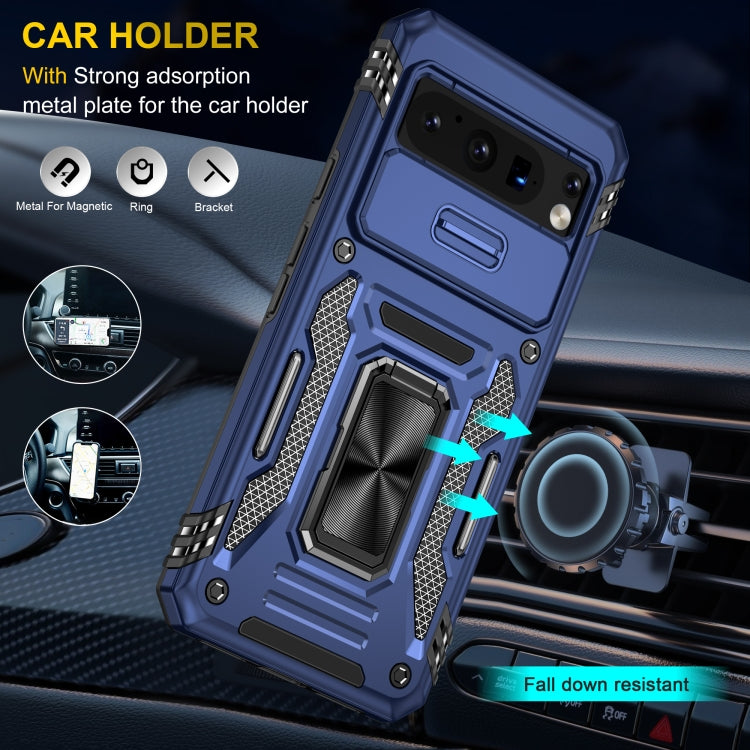 Armor PC + TPU Camera Shield Phone Case, For Google Pixel 8 Pro, For Google Pixel 8