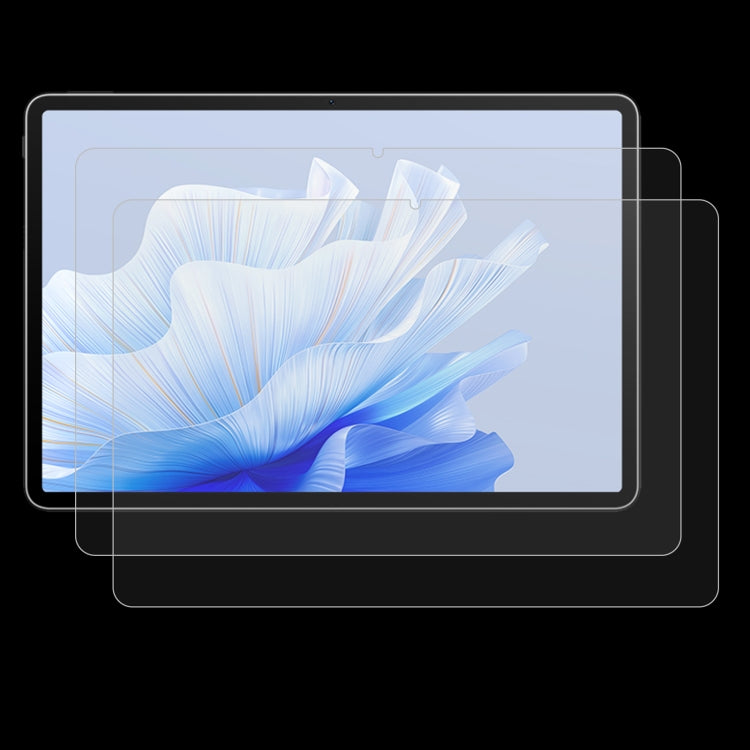 2pcs 9H 0.3mm Explosion-proof Tempered Glass Film, For Huawei MatePad Mini 2025, For Huawei MatePad Air 12 2025 / 2024, For Huawei MatePad 11.5S 2025 / 2024, For Huawei MatePad Pro 12.2 2025 / 2024, For Huawei MatePad 12 X...