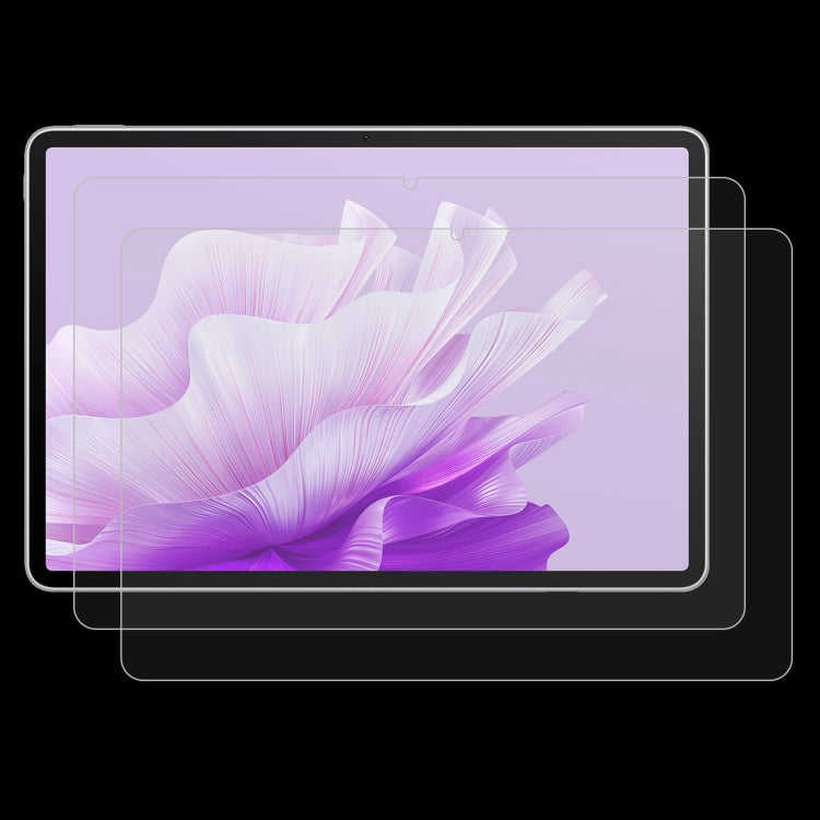 2pcs 9H 0.3mm Explosion-proof Tempered Glass Film, For Huawei MatePad Mini 2025, For Huawei MatePad Air 12 2025 / 2024, For Huawei MatePad 11.5S 2025 / 2024, For Huawei MatePad Pro 12.2 2025 / 2024, For Huawei MatePad 12 X...