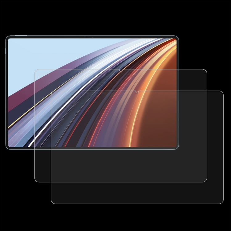 2pcs 9H 0.3mm Explosion-proof Tempered Glass Film, For Huawei MatePad Mini 2025, For Huawei MatePad Air 12 2025 / 2024, For Huawei MatePad 11.5S 2025 / 2024, For Huawei MatePad Pro 12.2 2025 / 2024, For Huawei MatePad 12 X...