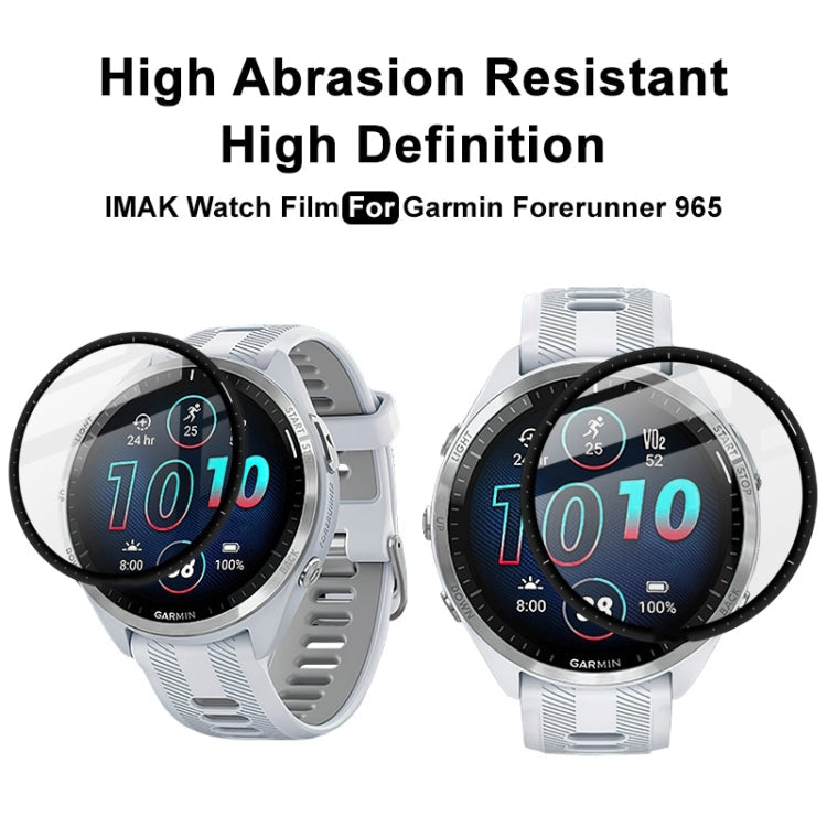 IMAK Plexiglass HD Watch Protective Film, For Garmin Instinct 2X, For Garmin Forerunner 965, For Garmin Forerunner 265S, For Garmin Forerunner 265, For GarminMove Trend