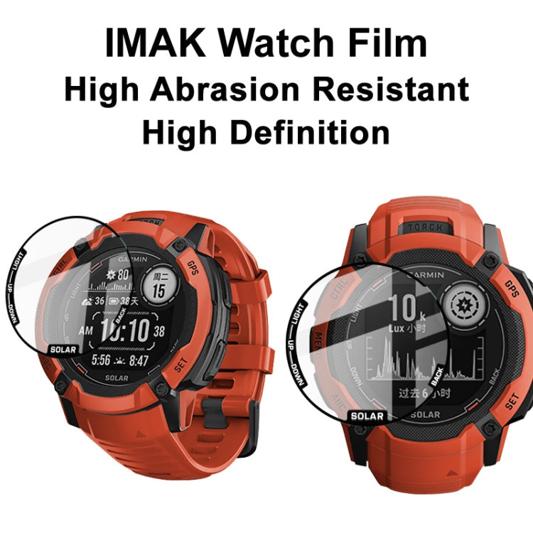 IMAK Plexiglass HD Watch Protective Film, For Garmin Instinct 2X, For Garmin Forerunner 965, For Garmin Forerunner 265S, For Garmin Forerunner 265, For GarminMove Trend