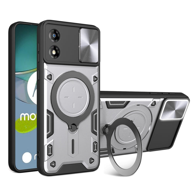 CD Texture Sliding Camshield Magnetic Holder Phone Case, For Motorola Edge 30 Fusion, For Motorola Edge 30 Neo, For Motorola Moto G62, For Motorola Edge 30 Ultra
