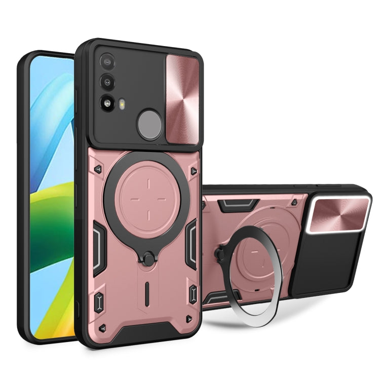 CD Texture Sliding Camshield Magnetic Holder Phone Case, For Motorola Moto G30 / G20 / G10