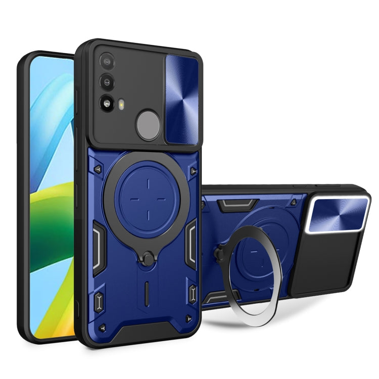 CD Texture Sliding Camshield Magnetic Holder Phone Case, For Motorola Moto G30 / G20 / G10