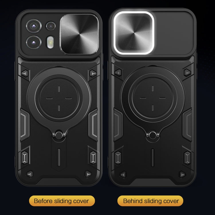 CD Texture Sliding Camshield Magnetic Holder Phone Case, For Motorola Moto G30 / G20 / G10