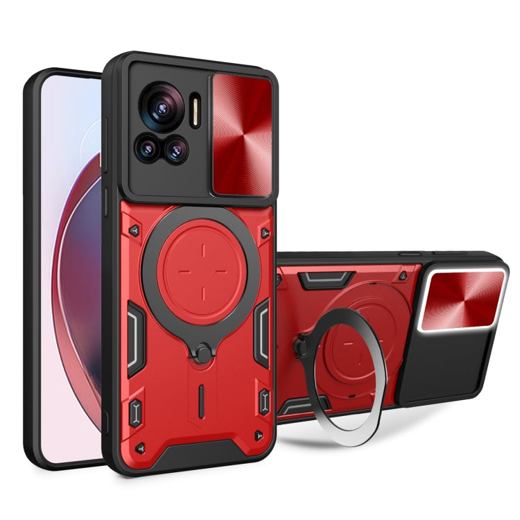 CD Texture Sliding Camshield Magnetic Holder Phone Case, For Motorola Moto G22 / E32, For Motorola Edge 30, For Motorola Edge 30 Pro, For Motorola Moto E20 / E30 / E40