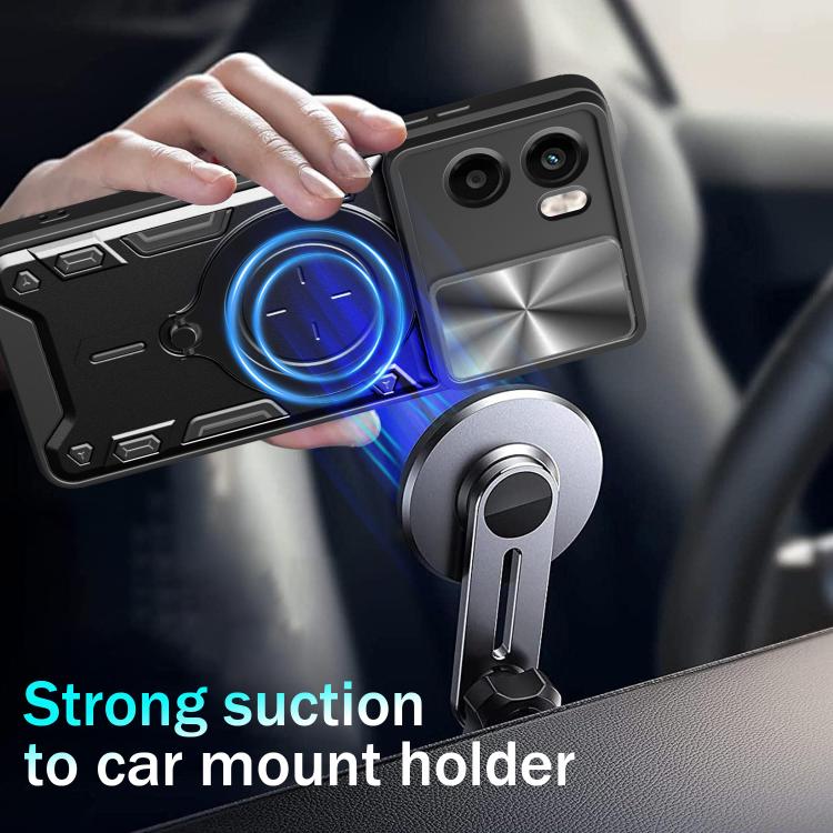 CD Texture Sliding Camshield Magnetic Holder Phone Case, For Motorola Moto G35, For Motorola Moto G55, For Motorola Edge 50 Neo, For Motorola Moto G85