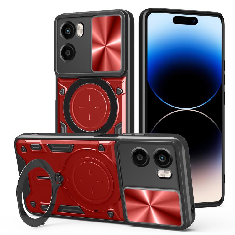 CD Texture Sliding Camshield Magnetic Holder Phone Case, For Motorola Moto G35, For Motorola Moto G55, For Motorola Edge 50 Neo, For Motorola Moto G85
