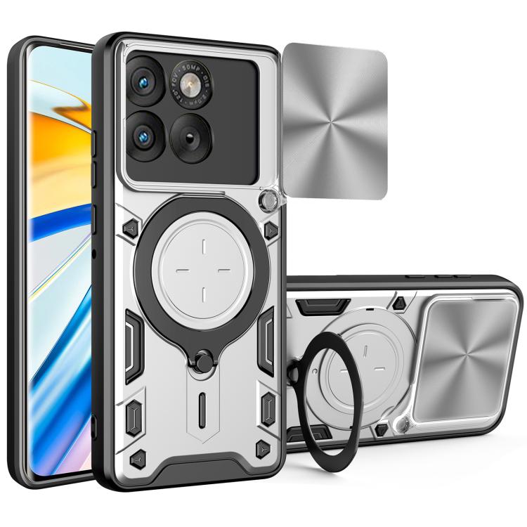 CD Texture Sliding Camshield Magnetic Holder Phone Case, For Motorola Moto G56 5G, For Motorola Moto G05, For Motorola Moto G 2025, For Motorola Moto G75 5G
