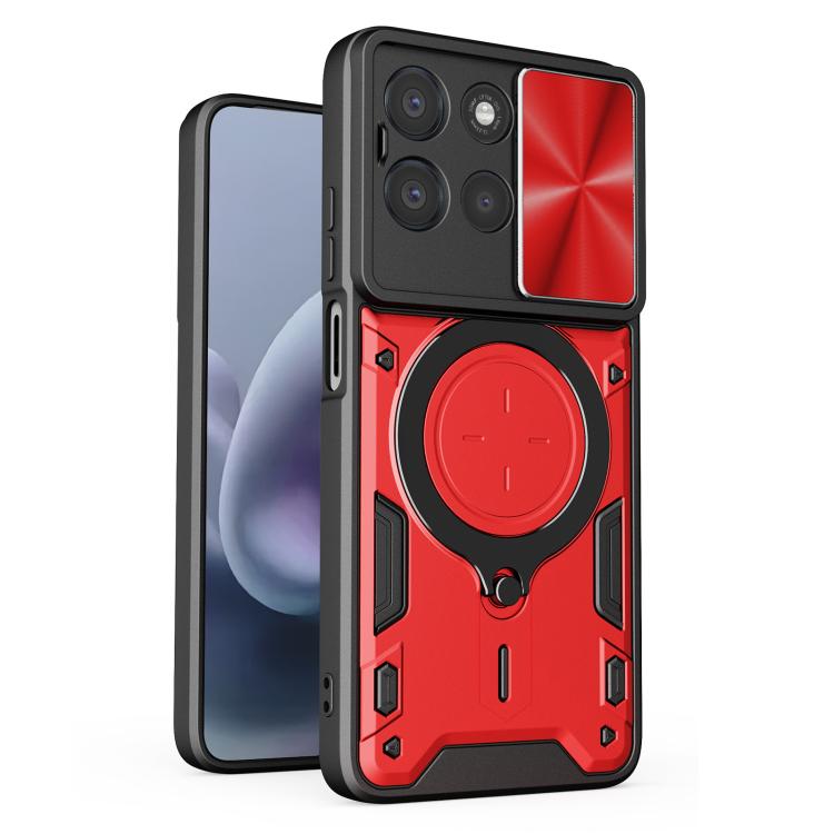 CD Texture Sliding Camshield Magnetic Holder Phone Case, For Motorola Moto G56 5G, For Motorola Moto G05, For Motorola Moto G 2025, For Motorola Moto G75 5G