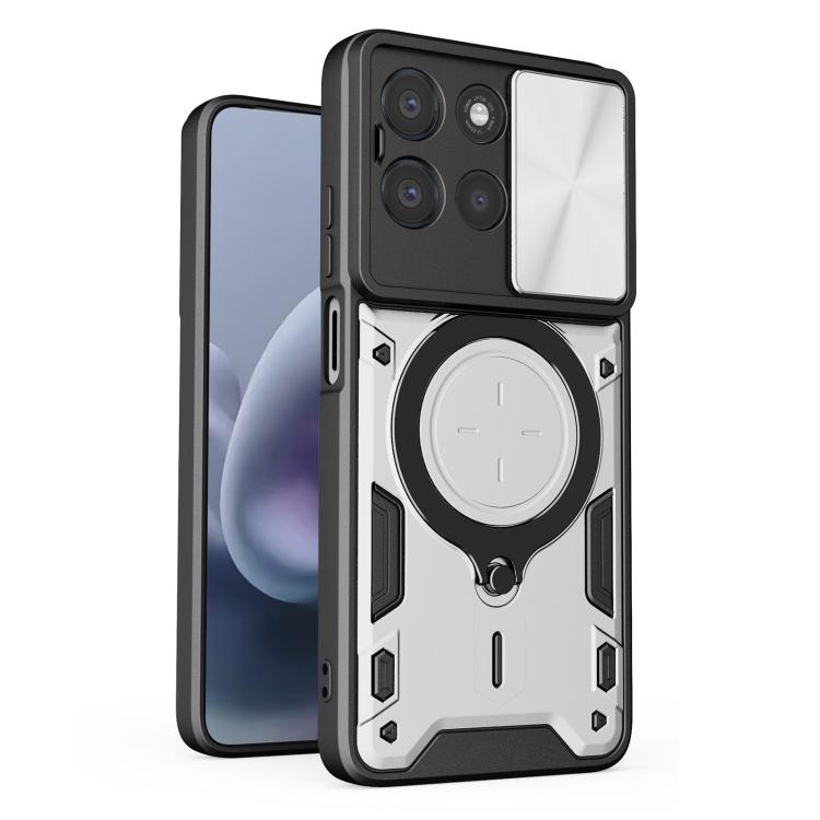 CD Texture Sliding Camshield Magnetic Holder Phone Case, For Motorola Moto G56 5G, For Motorola Moto G05, For Motorola Moto G 2025, For Motorola Moto G75 5G