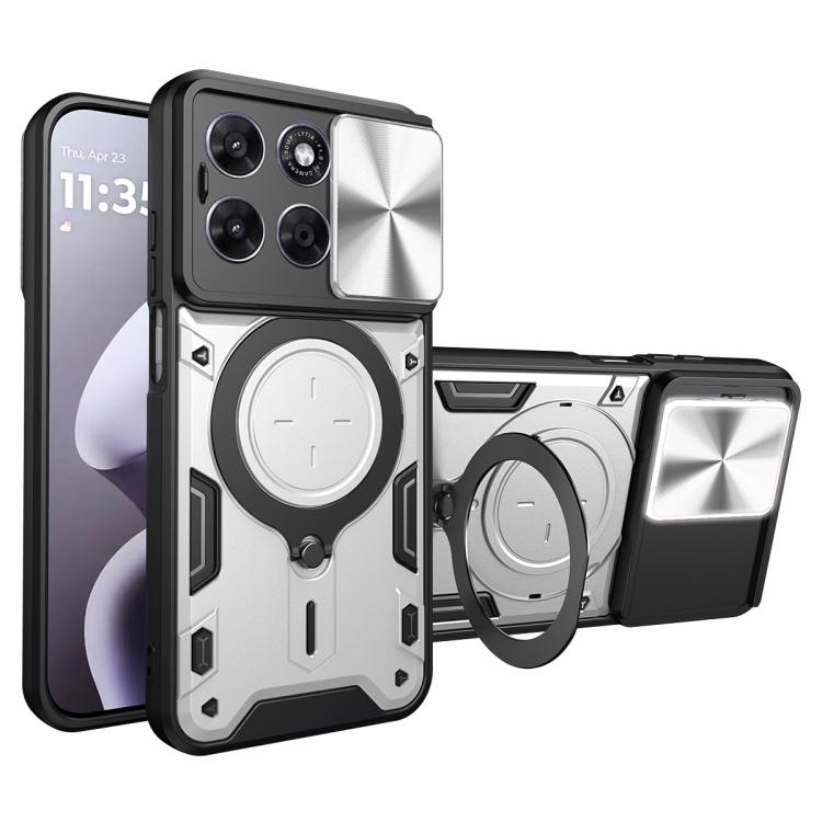 CD Texture Sliding Camshield Magnetic Holder Phone Case, For Motorola Moto G15 / G17 4G, For Motorola Edge 70 5G, For Motorola Moto G56 5G, For Motorola Moto G05