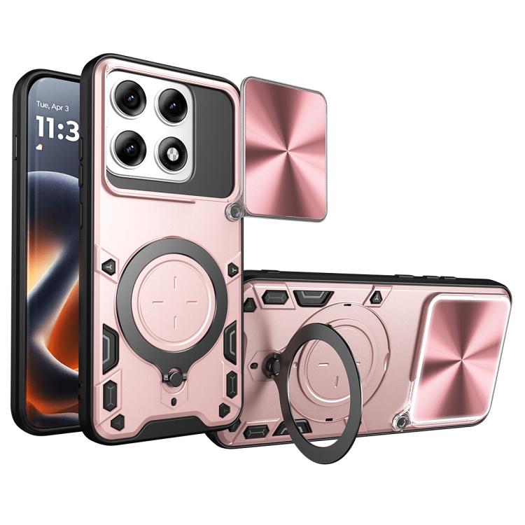 CD Texture Sliding Camshield Magnetic Holder Phone Case, For Motorola Moto G15 / G17 4G, For Motorola Edge 70 5G, For Motorola Moto G56 5G, For Motorola Moto G05