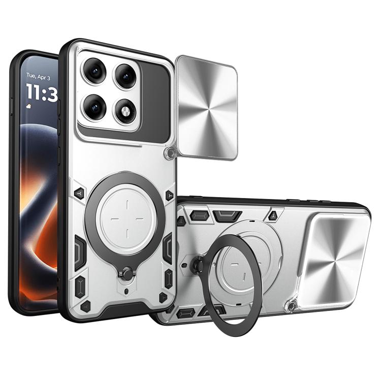 CD Texture Sliding Camshield Magnetic Holder Phone Case, For Motorola Moto G15 / G17 4G, For Motorola Edge 70 5G, For Motorola Moto G56 5G, For Motorola Moto G05