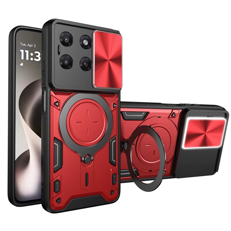 CD Texture Sliding Camshield Magnetic Holder Phone Case, For Motorola Moto G15 / G17 4G, For Motorola Edge 70 5G, For Motorola Moto G56 5G, For Motorola Moto G05