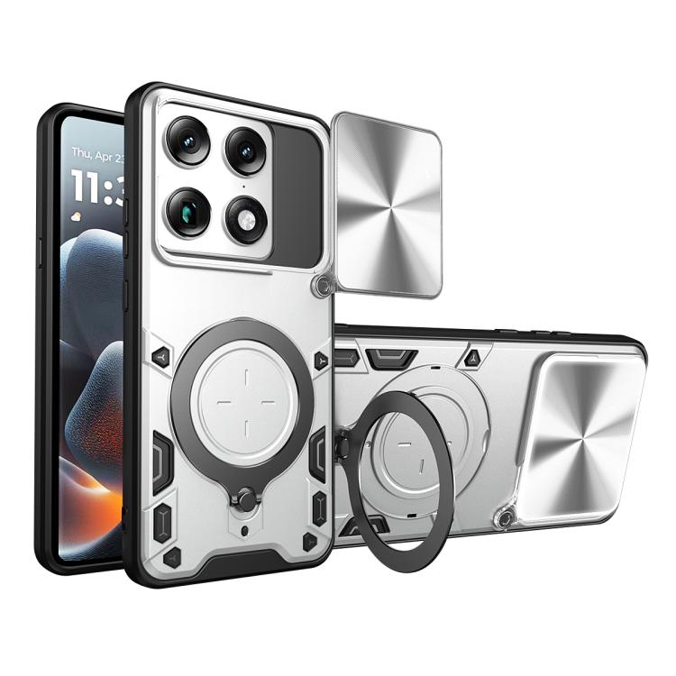 CD Texture Sliding Camshield Magnetic Holder Phone Case, For Motorola Moto G56 5G, For Motorola Moto G05, For Motorola Moto G 2025, For Motorola Moto G75 5G