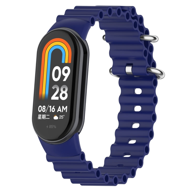 Ocean Silicone Watch Band, For Xiaomi Mi Band 8