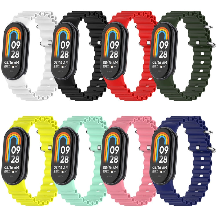 Ocean Silicone Watch Band, For Xiaomi Mi Band 8