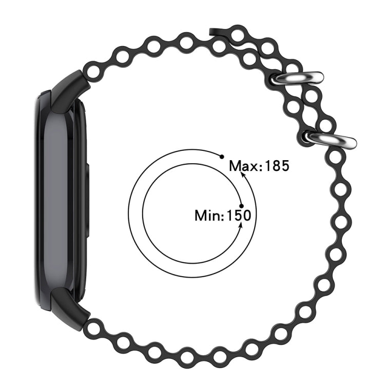 Ocean Silicone Watch Band, For Xiaomi Mi Band 8