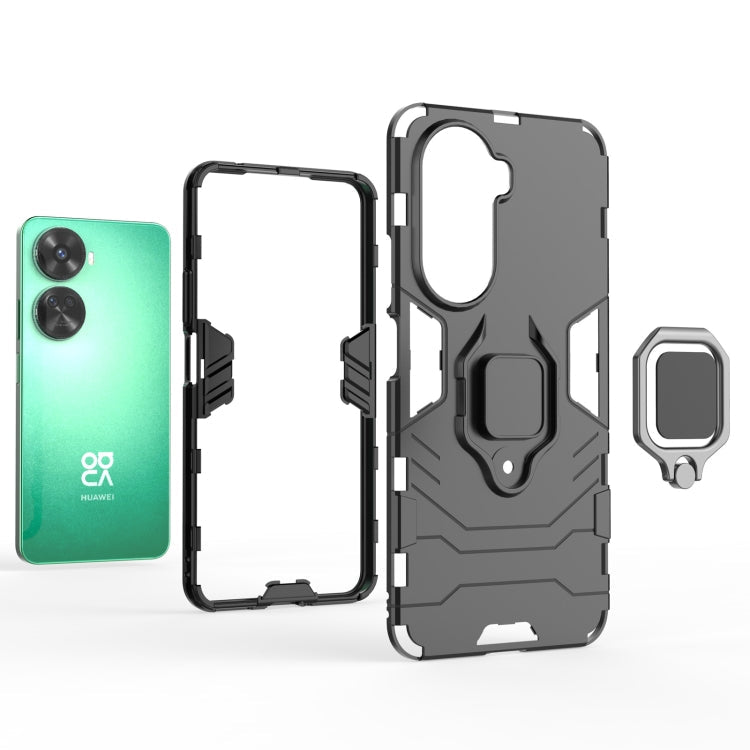 Magnetic Ring Holder PC + TPU Phone Case, For Huawei Mate 60, For Huawei nova 11i, For Huawei nova 11 SE 4G, For Huawei nova 11 Pro, For Huawei nova 11