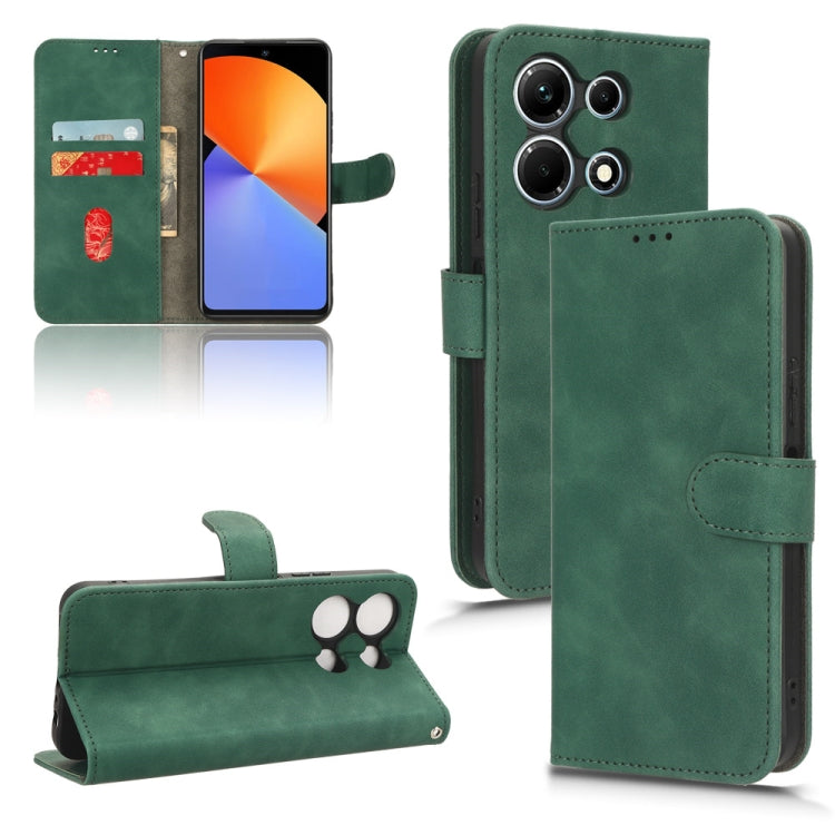 Skin Feel Magnetic Flip Leather Phone Case, For Infinix GT 10 Pro, For Infinix Hot 30 5G, For Infinix Note 30 5G, For Infinix Note 30i