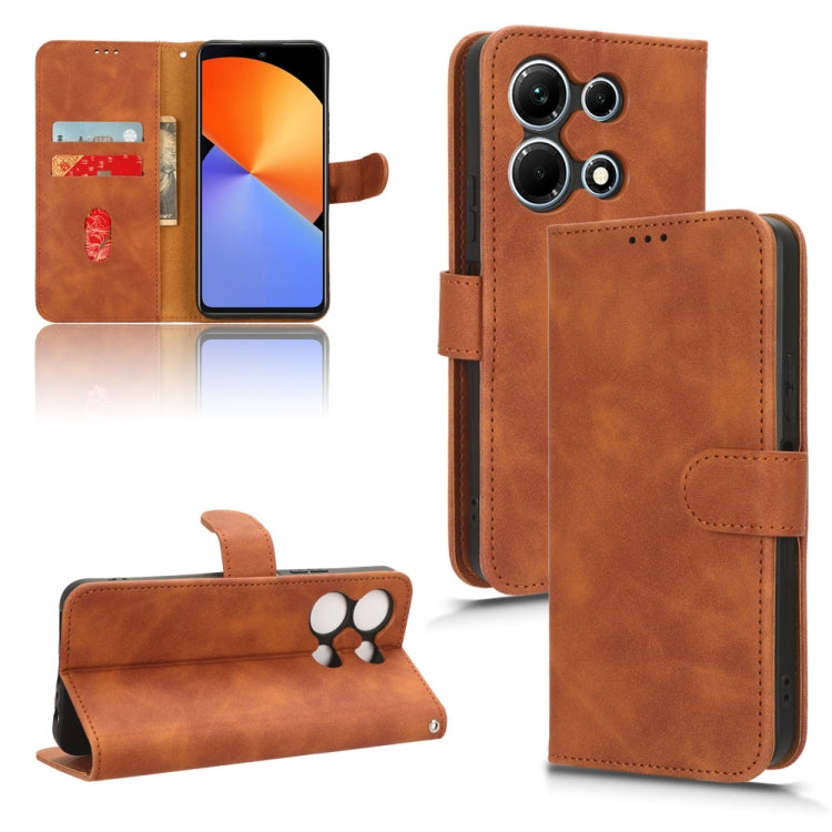 Skin Feel Magnetic Flip Leather Phone Case, For Infinix GT 10 Pro, For Infinix Hot 30 5G, For Infinix Note 30 5G, For Infinix Note 30i