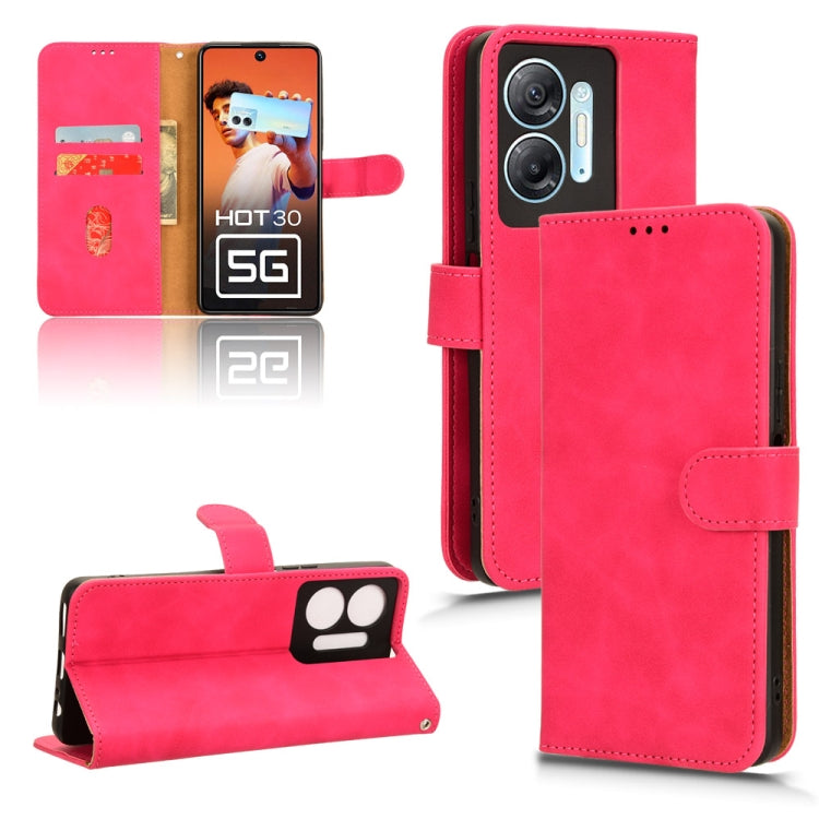 Skin Feel Magnetic Flip Leather Phone Case, For Infinix Note 30, For Infinix Note 30 4G, For Infinix Note 30 VIP