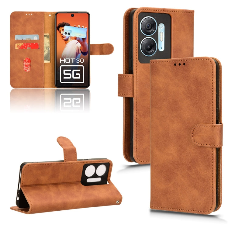 Skin Feel Magnetic Flip Leather Phone Case, For Infinix Note 30, For Infinix Note 30 4G, For Infinix Note 30 VIP