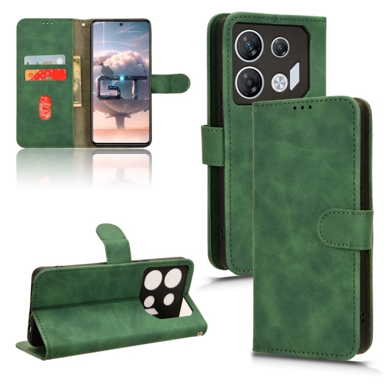 Skin Feel Magnetic Flip Leather Phone Case, For Infinix GT 10 Pro, For Infinix Hot 30 5G, For Infinix Note 30 5G, For Infinix Note 30i