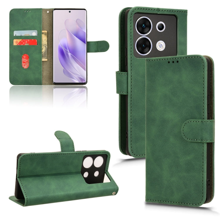 Skin Feel Magnetic Flip Leather Phone Case, For Infinix GT 10 Pro, For Infinix Hot 30 5G, For Infinix Note 30 5G, For Infinix Note 30i