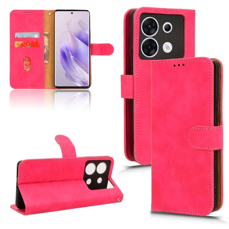 Skin Feel Magnetic Flip Leather Phone Case, For Infinix Note 40 5G, For Infinix Hot 40i, For Infinix Smart 8, For Infinix Zero 30 5G