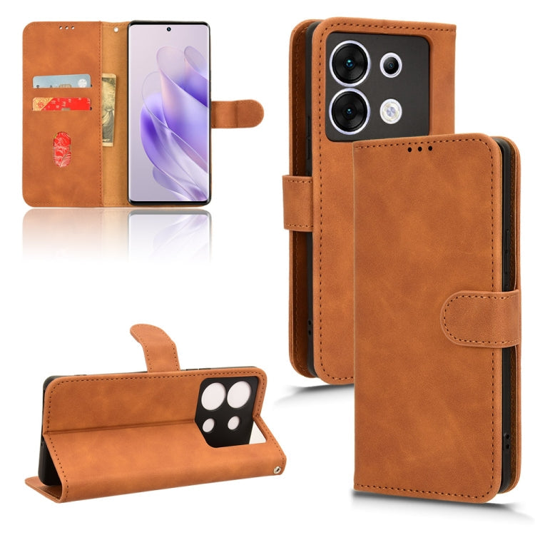 Skin Feel Magnetic Flip Leather Phone Case, For Infinix GT 10 Pro, For Infinix Hot 30 5G, For Infinix Note 30 5G, For Infinix Note 30i