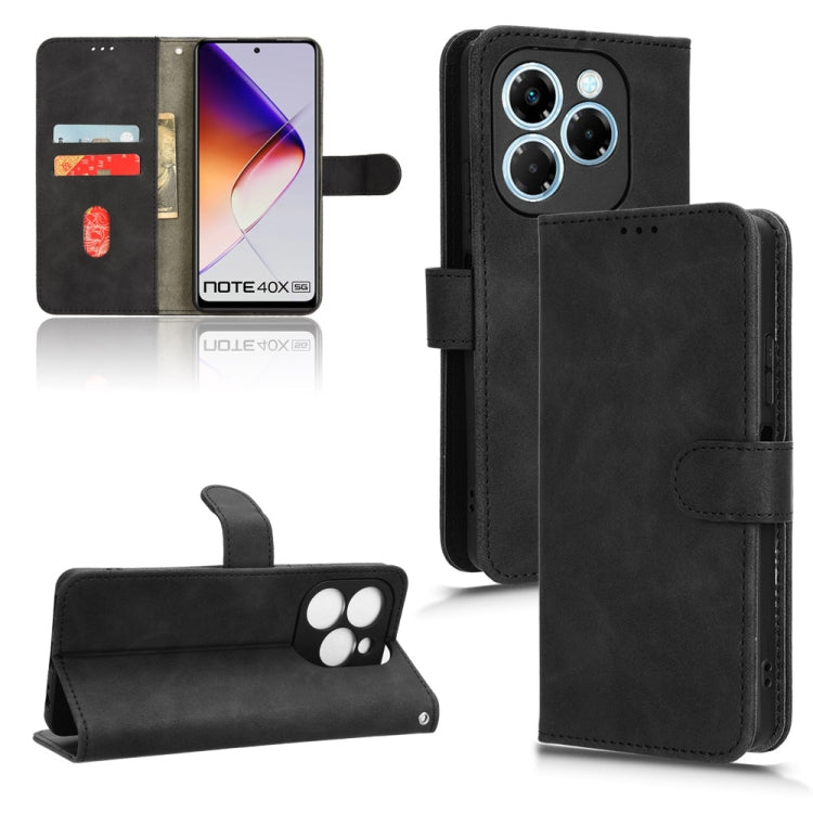 Skin Feel Magnetic Flip Leather Phone Case, For Infinix Note 40 5G, For Infinix Hot 40i, For Infinix Smart 8, For Infinix Zero 30 5G