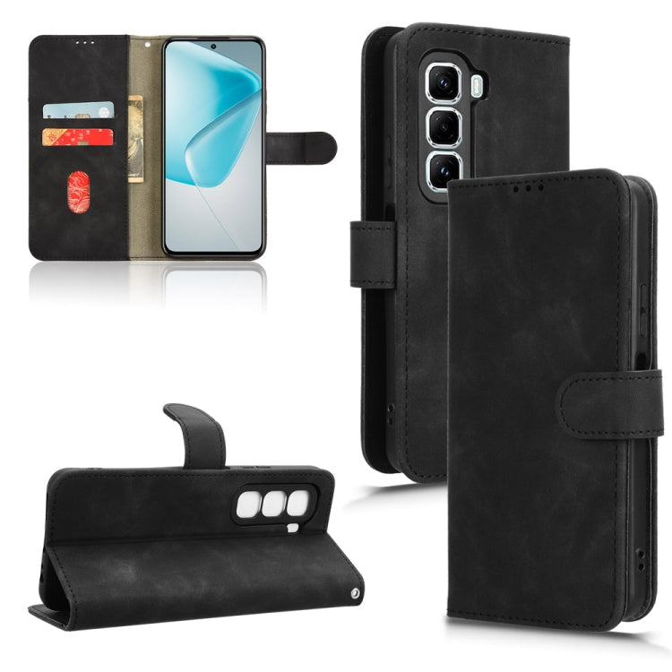 Skin Feel Magnetic Flip Leather Phone Case, For Infinix Hot 50 5G, For Infinix Zero 40 4G, For Infinix Zero 40 5G, For Infinix Note 40X 5G