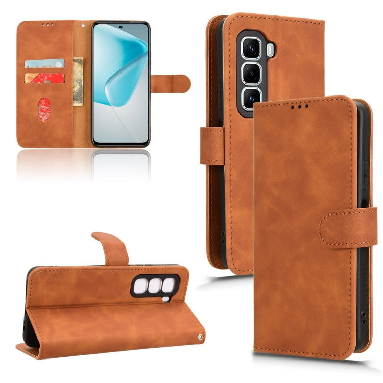 Skin Feel Magnetic Flip Leather Phone Case, For Infinix Hot 50 5G, For Infinix Zero 40 4G, For Infinix Zero 40 5G, For Infinix Note 40X 5G