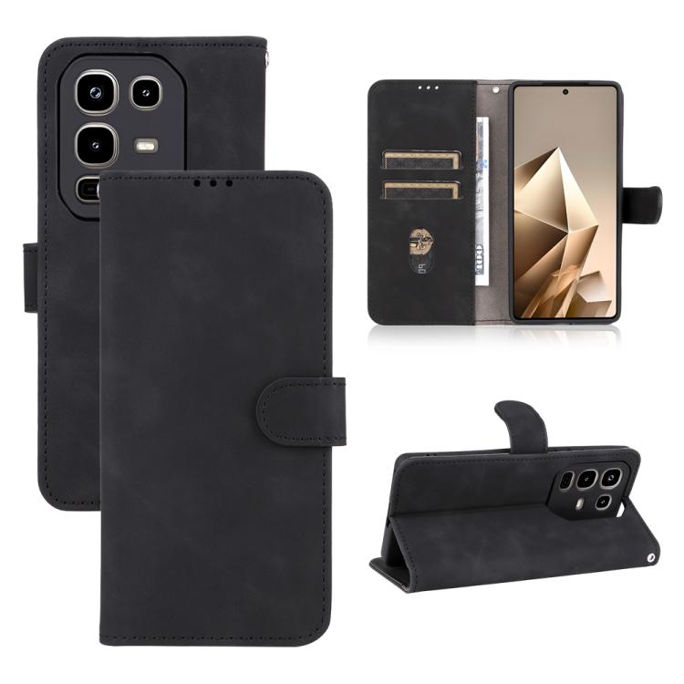 Skin Feel Magnetic Flip Leather Phone Case, For Infinix Hot 50 Pro, For Infinix Hot 50i / Smart 9, For Infinix Hot 50 Pro+, For Infinix Hot 50 4G