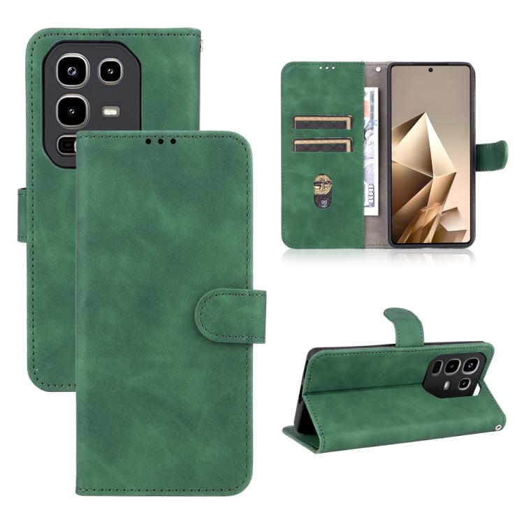 Skin Feel Magnetic Flip Leather Phone Case, For Infinix Hot 50 Pro, For Infinix Hot 50i / Smart 9, For Infinix Hot 50 Pro+, For Infinix Hot 50 4G