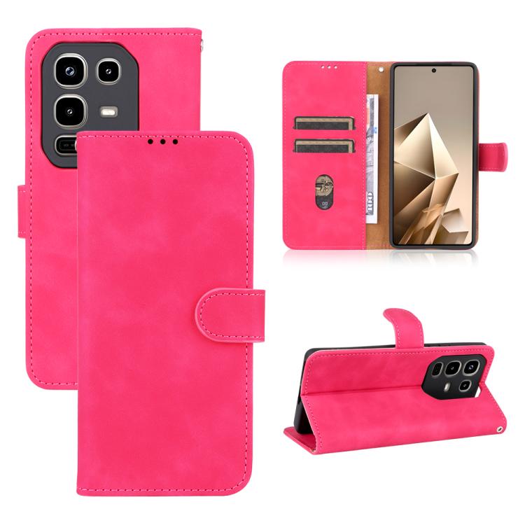 Skin Feel Magnetic Flip Leather Phone Case, For Infinix Hot 50 Pro, For Infinix Hot 50i / Smart 9, For Infinix Hot 50 Pro+, For Infinix Hot 50 4G