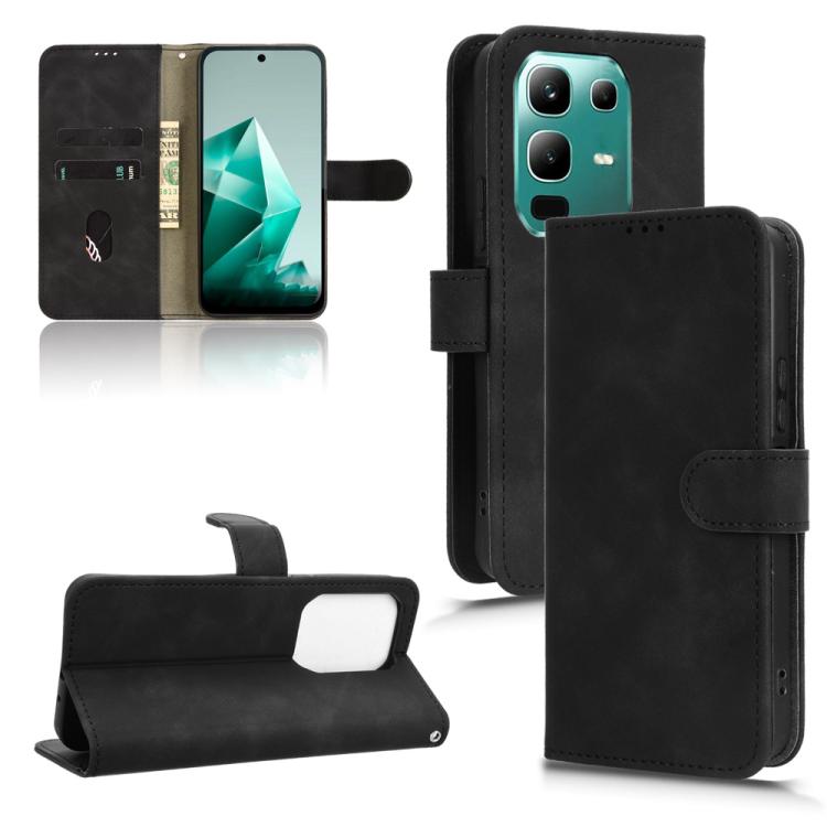 Skin Feel Magnetic Flip Leather Phone Case, For Infinix Hot 50 Pro, For Infinix Hot 50i / Smart 9, For Infinix Hot 50 Pro+, For Infinix Hot 50 4G