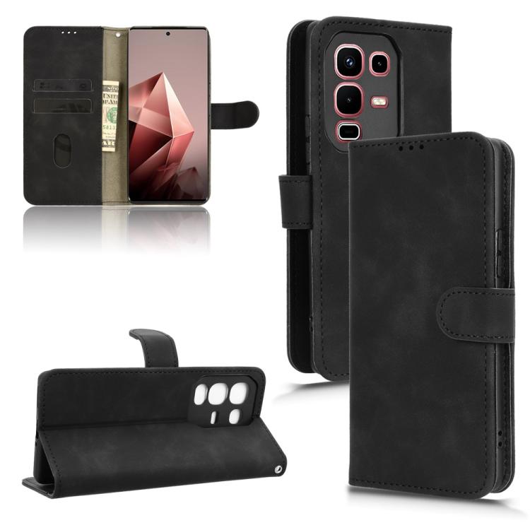 Skin Feel Magnetic Flip Leather Phone Case, For Infinix Hot 50 Pro, For Infinix Hot 50i / Smart 9, For Infinix Hot 50 Pro+, For Infinix Hot 50 4G