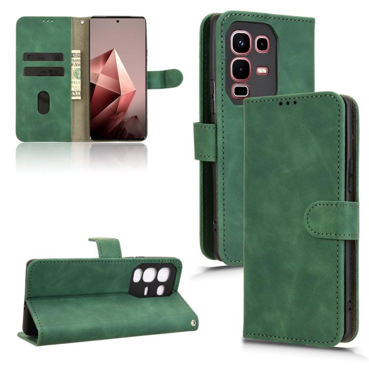 Skin Feel Magnetic Flip Leather Phone Case, For Infinix Hot 50 Pro, For Infinix Hot 50i / Smart 9, For Infinix Hot 50 Pro+, For Infinix Hot 50 4G