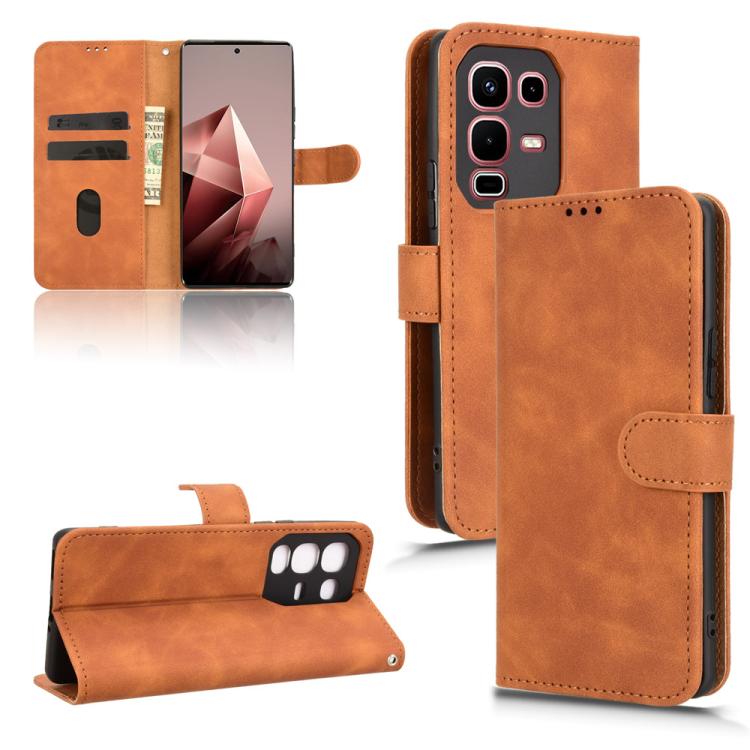 Skin Feel Magnetic Flip Leather Phone Case, For Infinix Hot 50 Pro, For Infinix Hot 50i / Smart 9, For Infinix Hot 50 Pro+, For Infinix Hot 50 4G