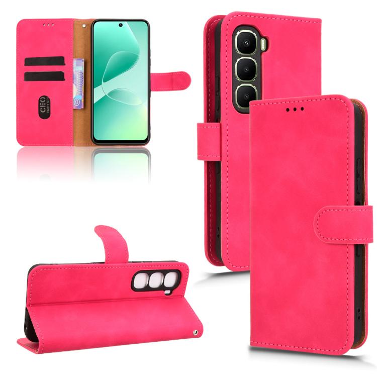 Skin Feel Magnetic Flip Leather Phone Case, For Infinix Smart 10 Plus 4G, For Infinix Note 50s, For Infinix Note 50x, For Infinix Note 50 Pro 4G