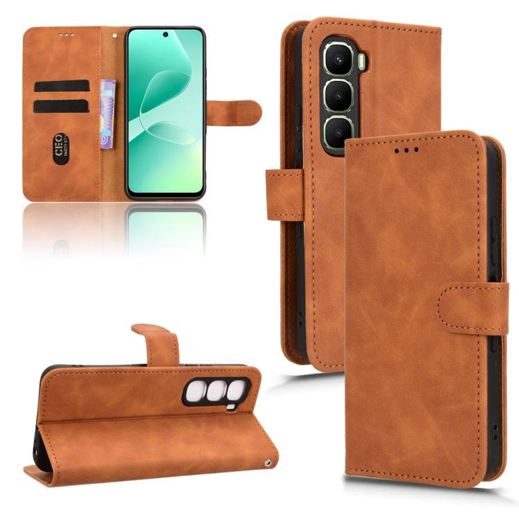Skin Feel Magnetic Flip Leather Phone Case, For Infinix Smart 10 Plus 4G, For Infinix Note 50s, For Infinix Note 50x, For Infinix Note 50 Pro 4G
