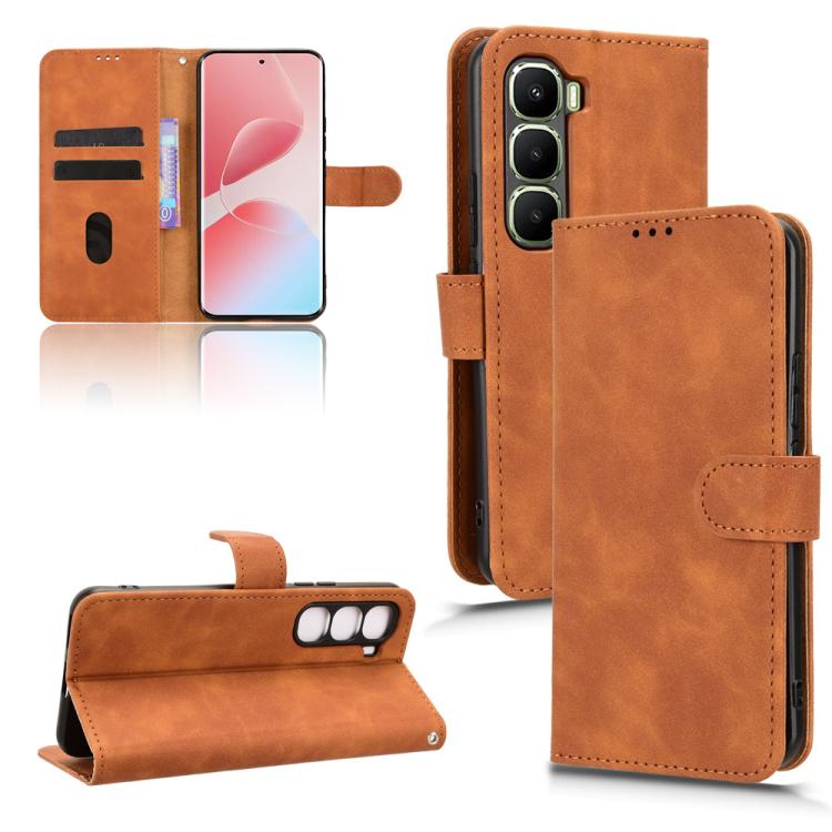 Skin Feel Magnetic Flip Leather Phone Case, For Infinix Smart 10 Plus 4G, For Infinix Note 50s, For Infinix Note 50x, For Infinix Note 50 Pro 4G