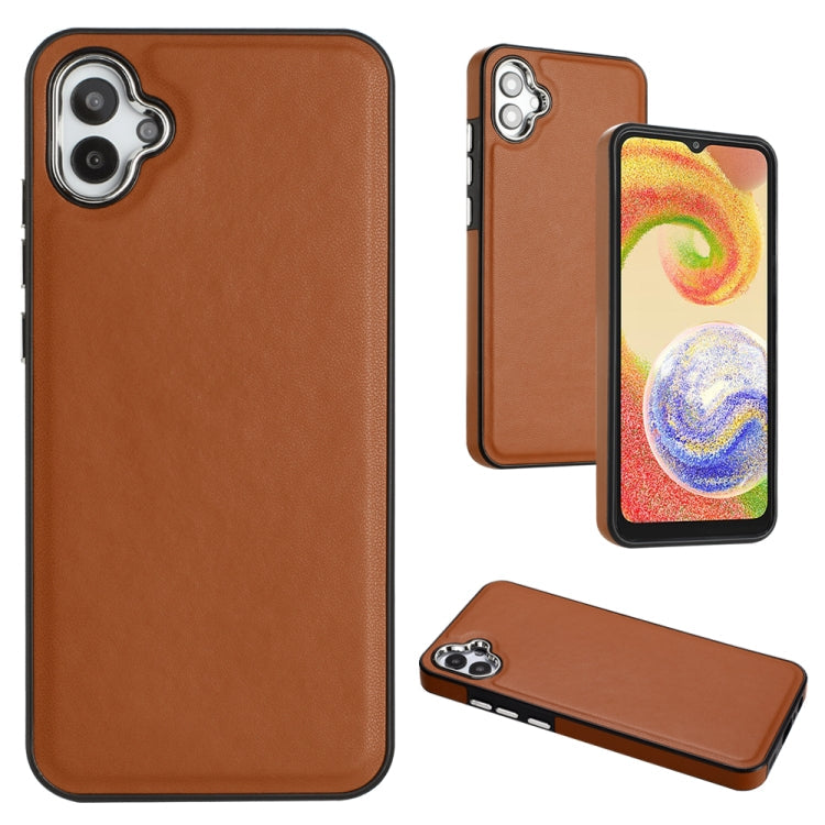 Leather Texture Full Coverage Phone Case, For Samsung Galaxy A24 4G, For Samsung Galaxy A04E / F04 / M04, For Samsung Galaxy A14 4G / A14 5G, For Samsung Galaxy A34 5G